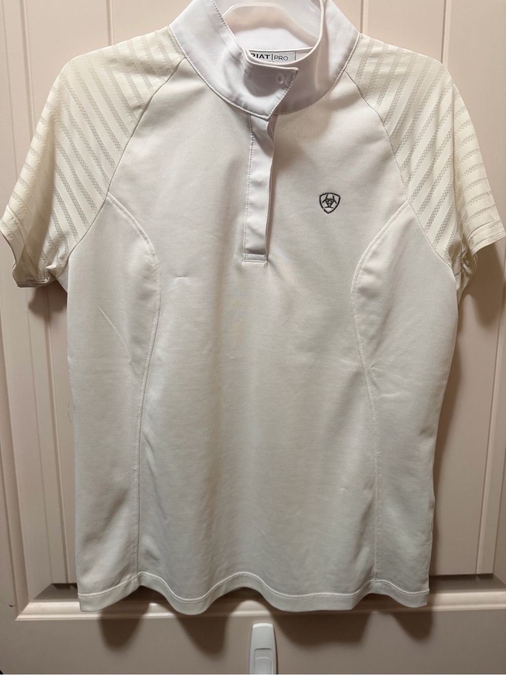 Ariat Pro Series Youth Short Sleeve Equestrian Show Shirt Size L/12
